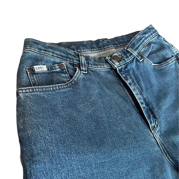 Vintage 90s Lee Relaxed Fit “Mom” Jean Denim Medium Wash Size 14 - Picture 3 of 7